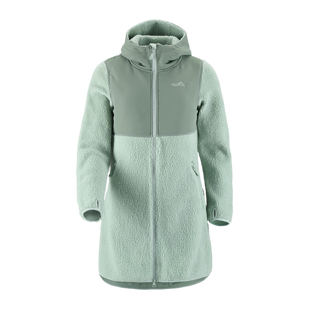 Damen Hybrid-Fleecemantel Vänga