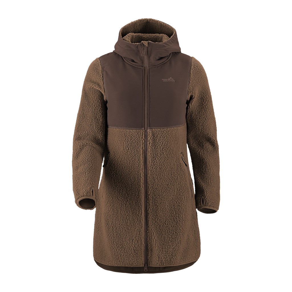 Damen Hybrid-Fleecemantel Vänga
