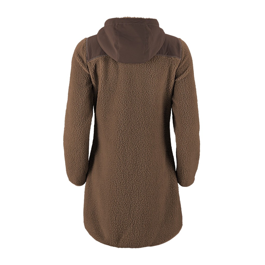 Damen Hybrid-Fleecemantel Vänga