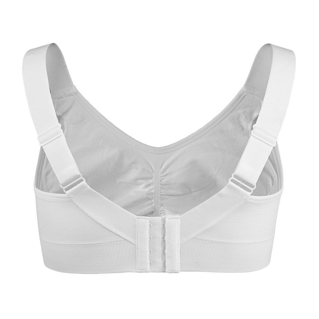 Dame top med knaplukning bagpå Seamless