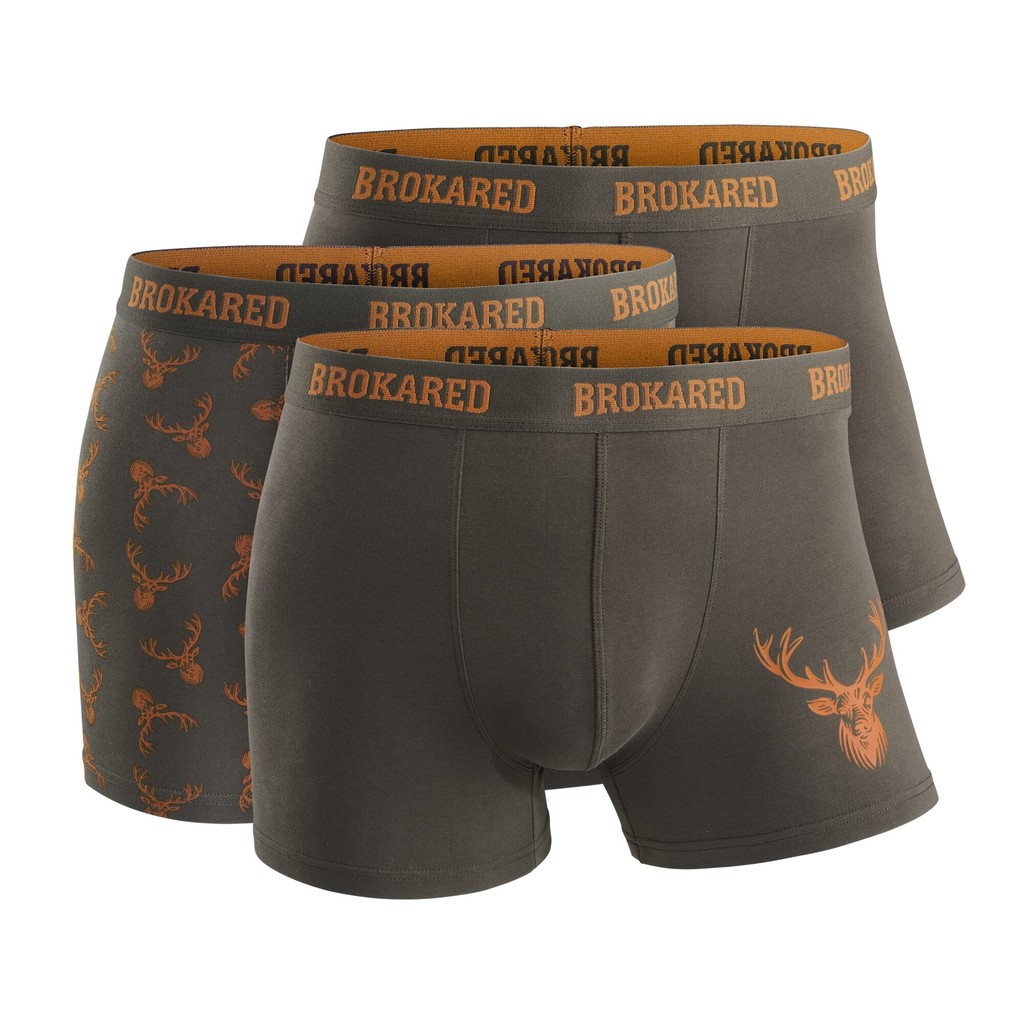 Herrboxer Hjort 3-pack Herrboxer Hjort 3-pack