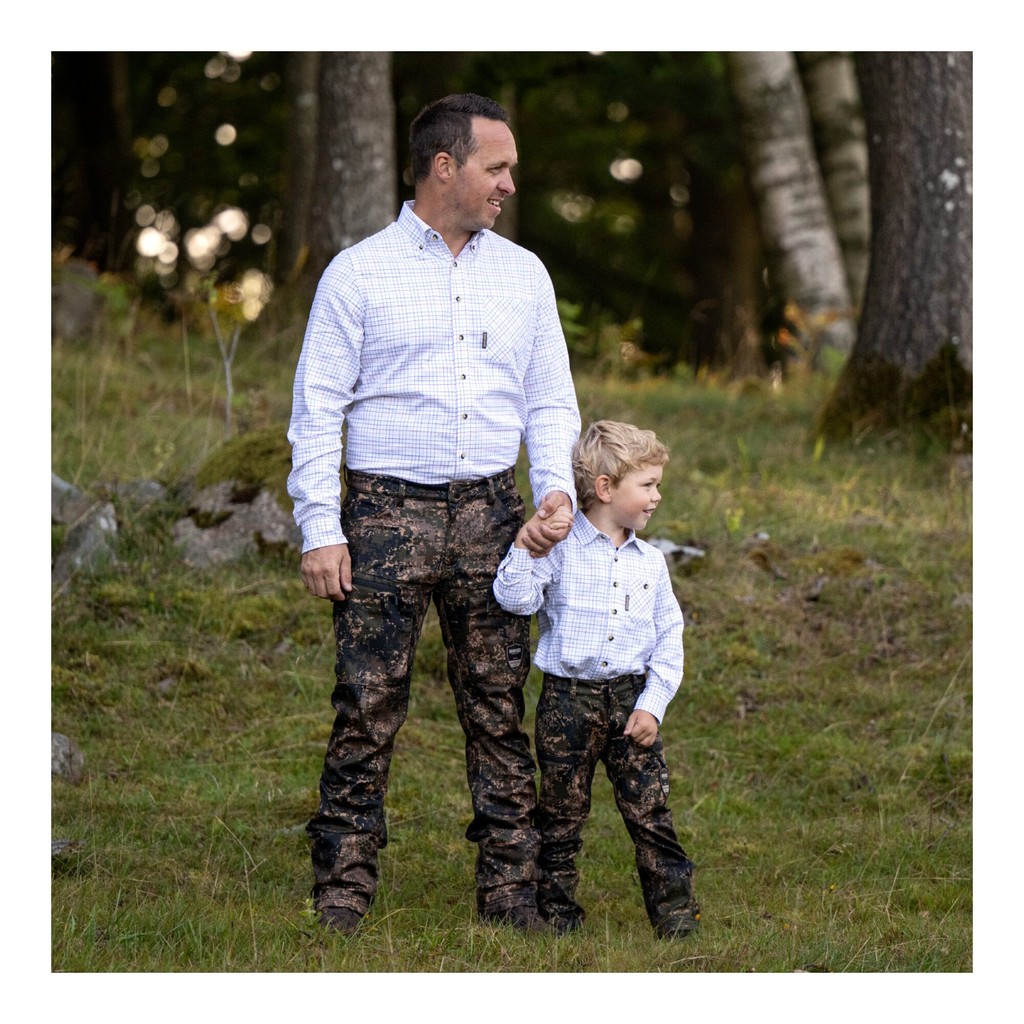 Skåne Lasten Tattersall-kauluspaita Skåne Lasten Tattersall-kauluspaita