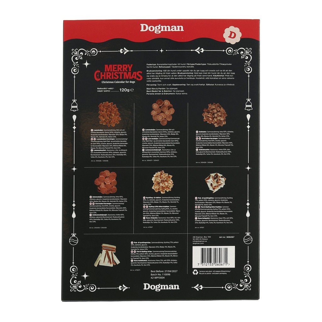 Dogman Adventskalender Hund