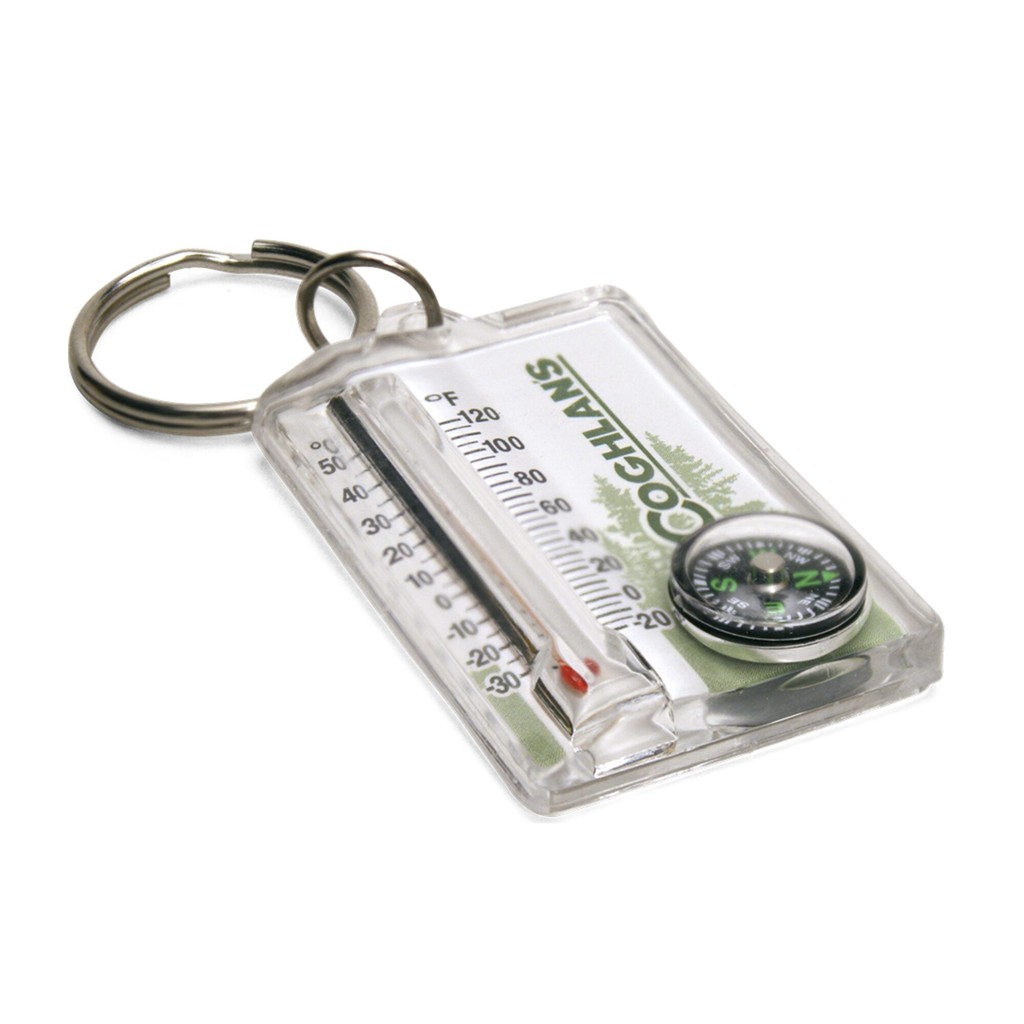 Coghlan's Zipper Pull Thermometer och Kompass