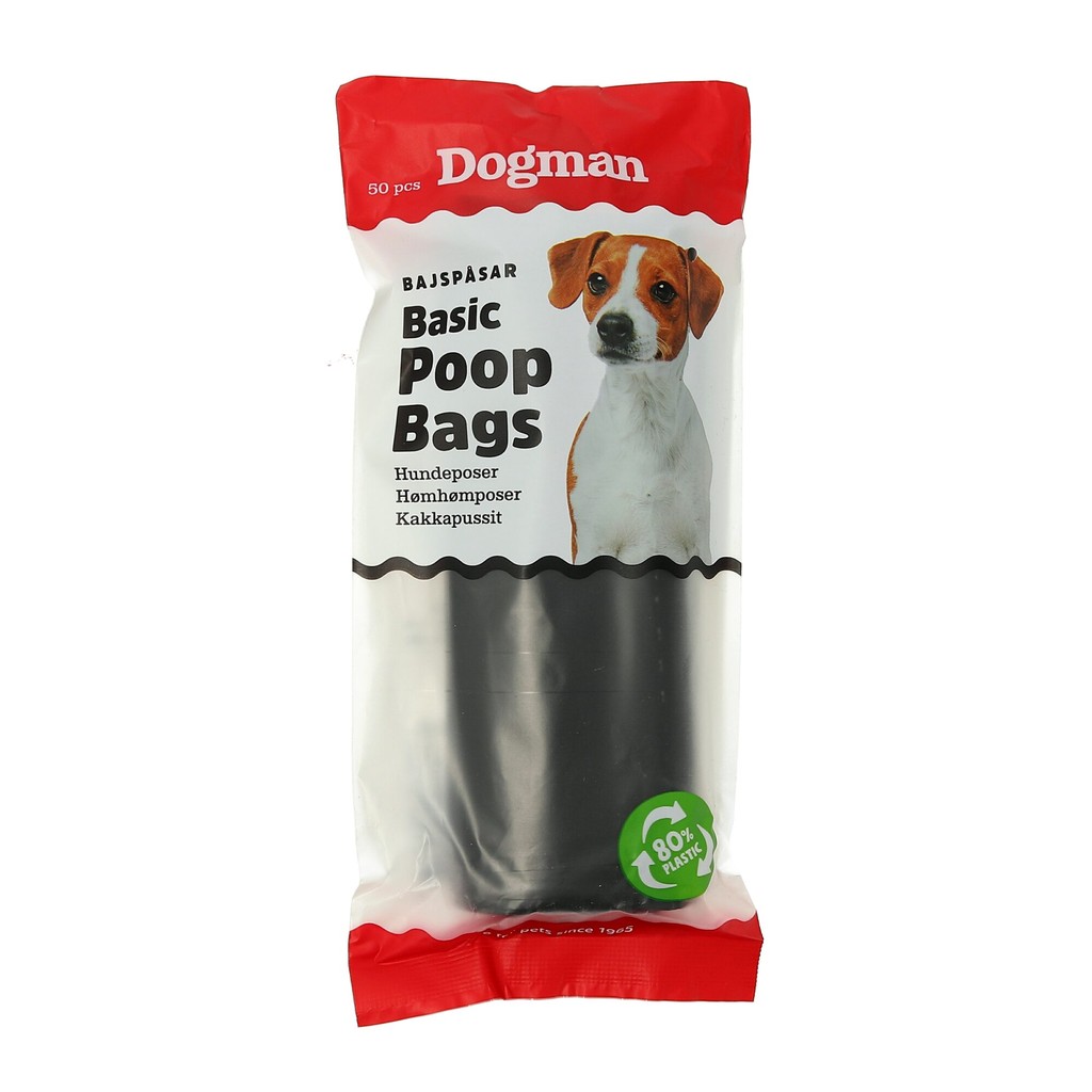 Dogman Kakkapussit 50kpl/rulla Dogman