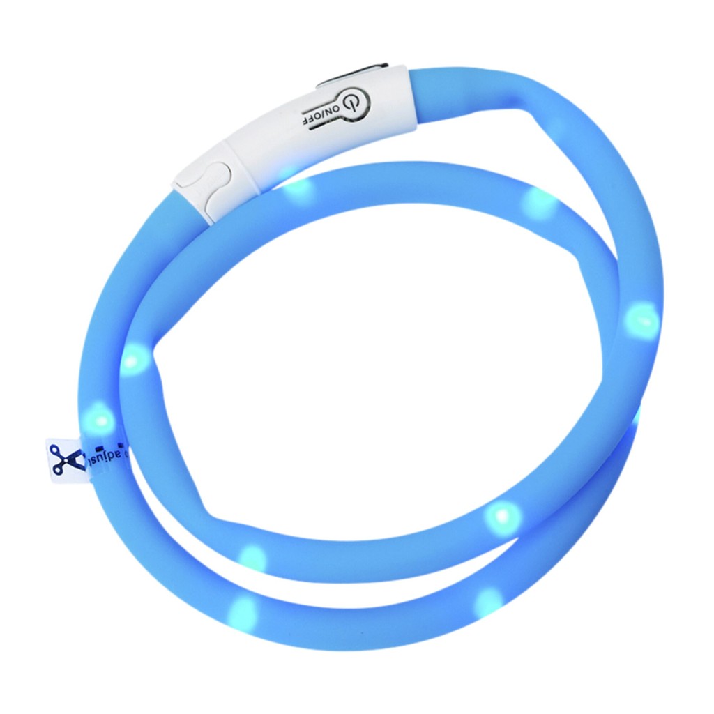 Dogman Blinkhalsband LED