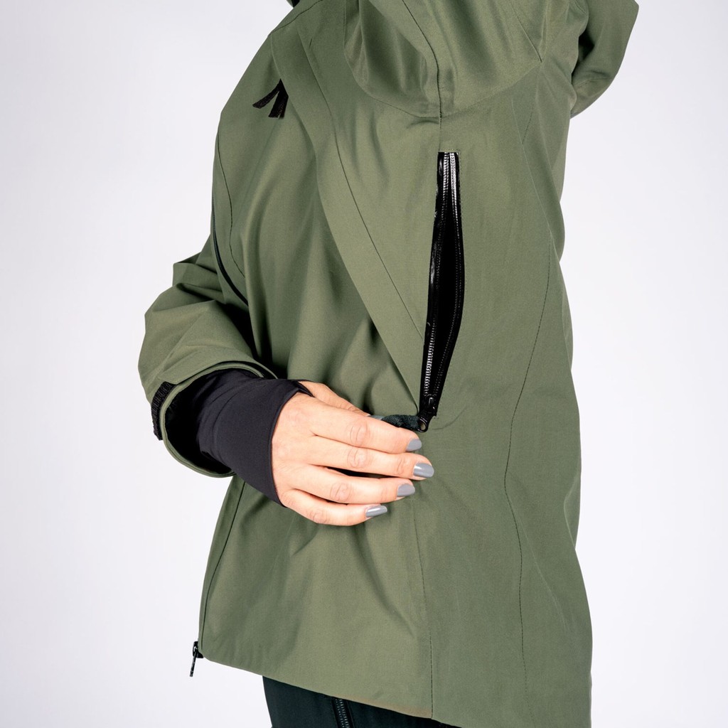 Dame Skijakke Alperna 3L