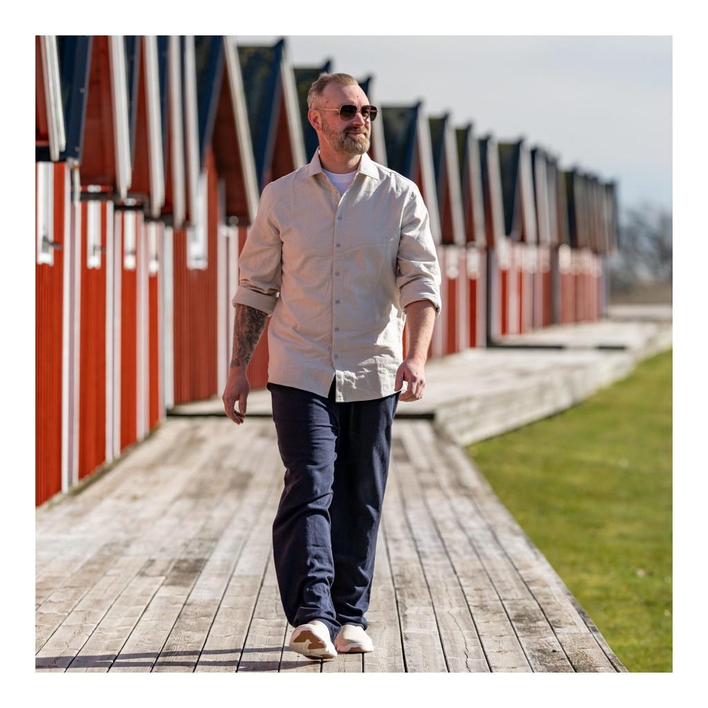 Herren Leinenhemd Lund Herren Leinenhemd Lund