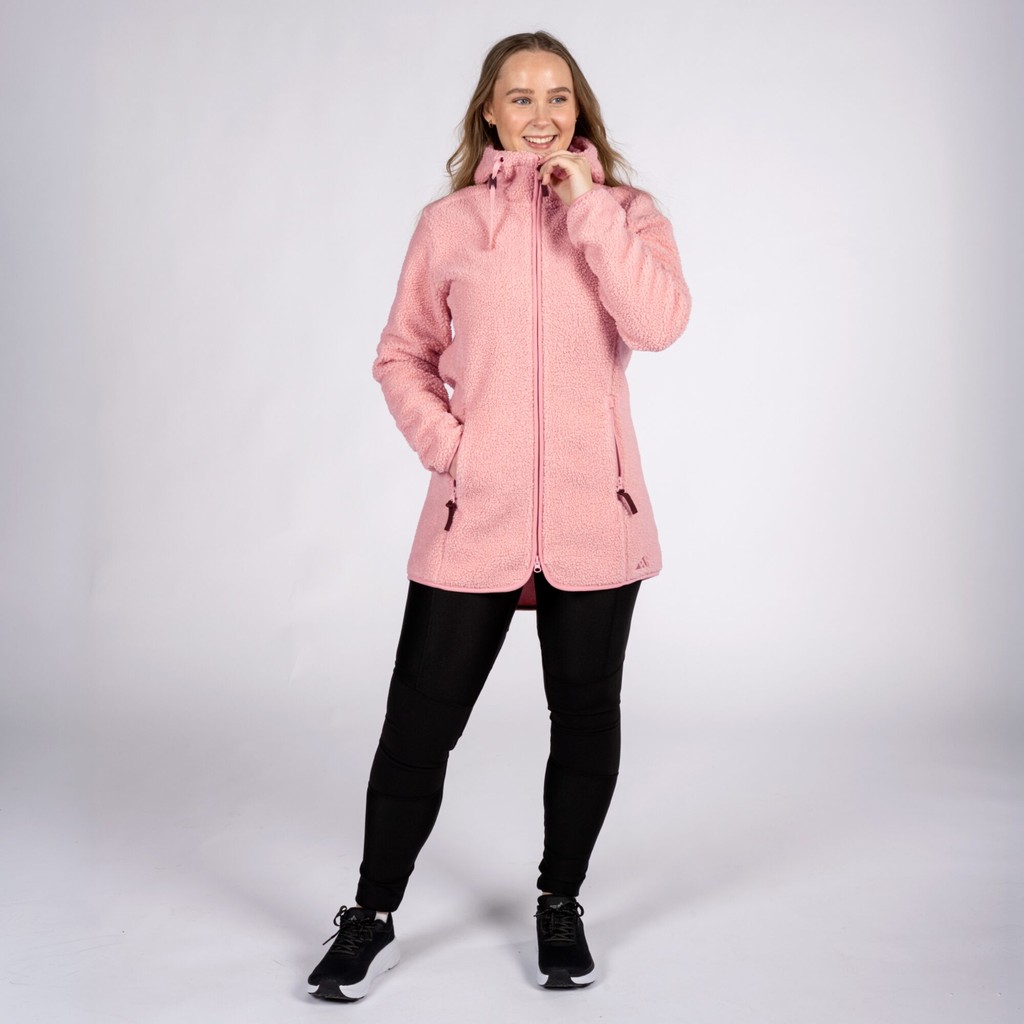 Naisten Pitkä fleecetakki