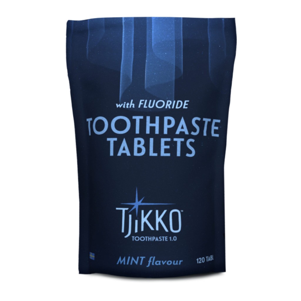 Tjikko Tandkrämstabletter med fluor 120 st Tjikko Tandkrämstabletter med fluor 120 st