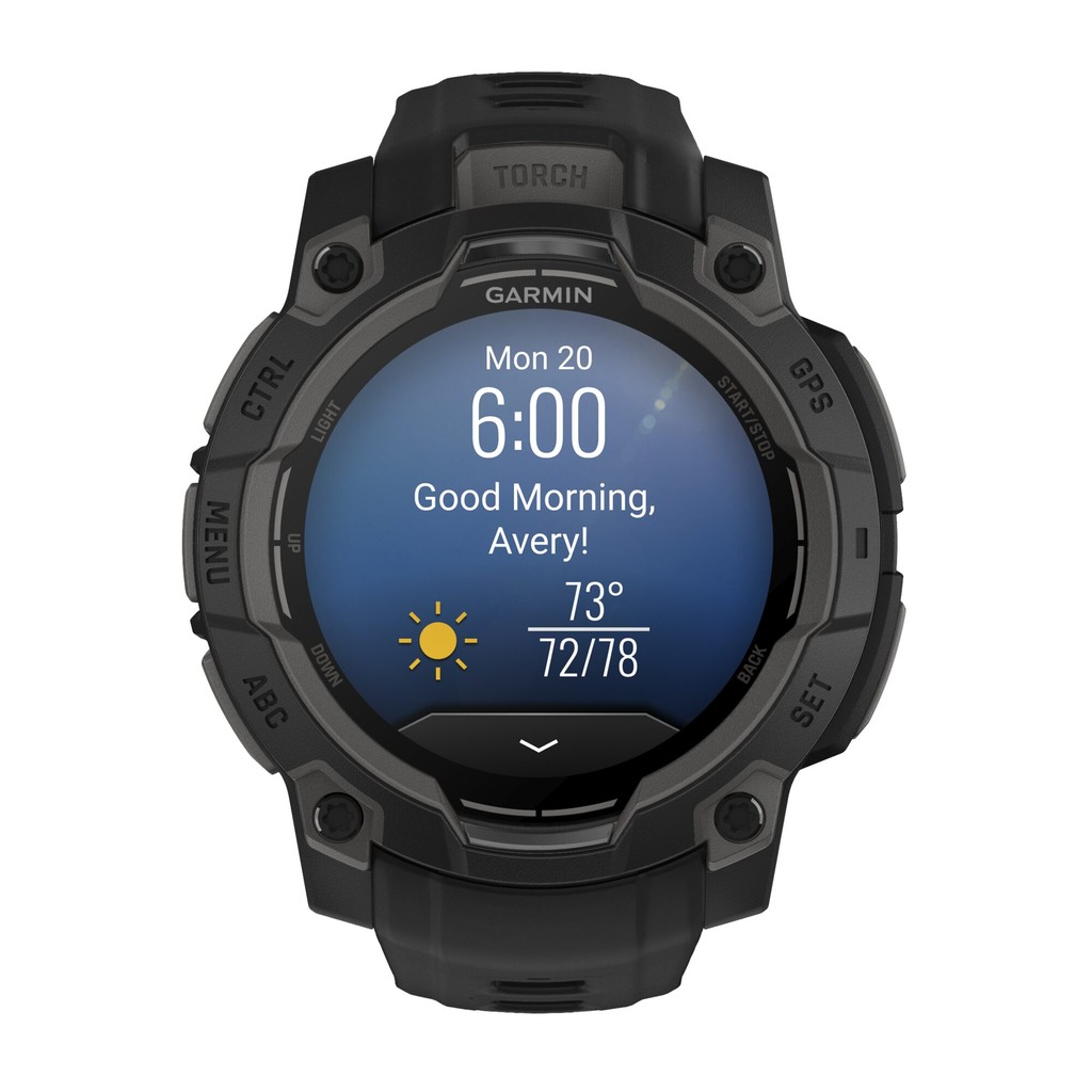 Garmin Instinct 3 AMOLED 45 mm Svart Garmin Instinct 3 AMOLED 45 mm Svart