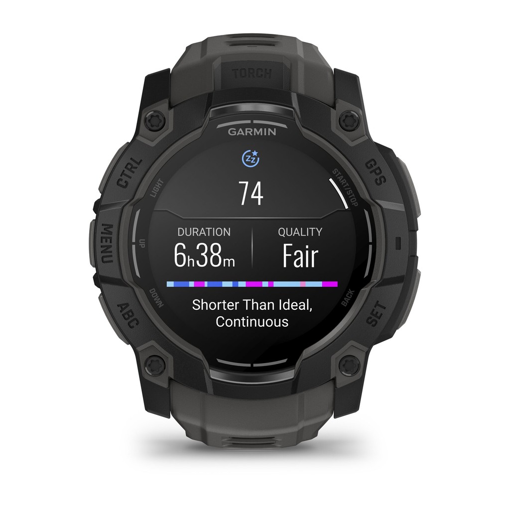 Garmin Instinct 3 AMOLED 50 mm Svart Garmin Instinct 3 AMOLED 50 mm Svart