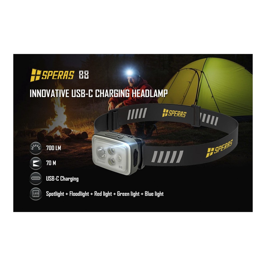 Speras B8 Pandelampe