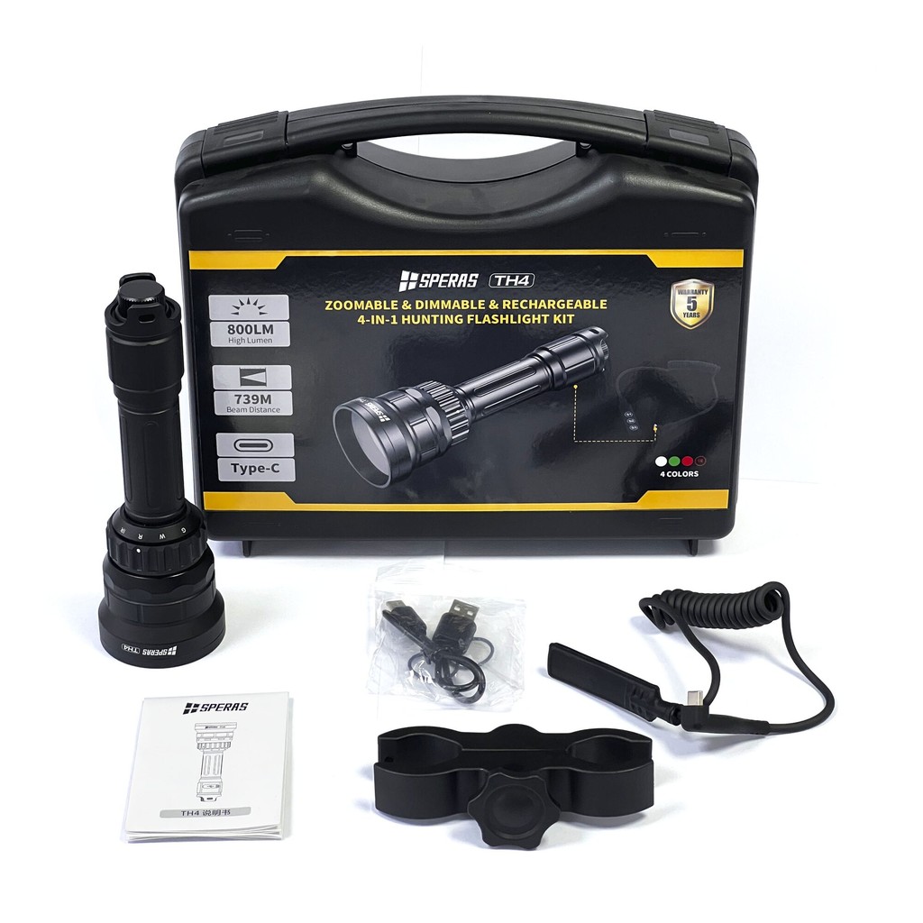 Speras TH4 Eftersøgnings- og jagtlampe