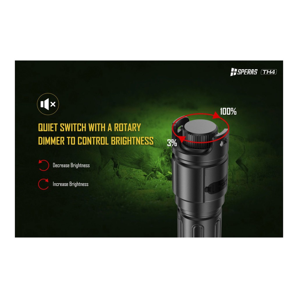 Speras TH4 Eftersøgnings- og jagtlampe