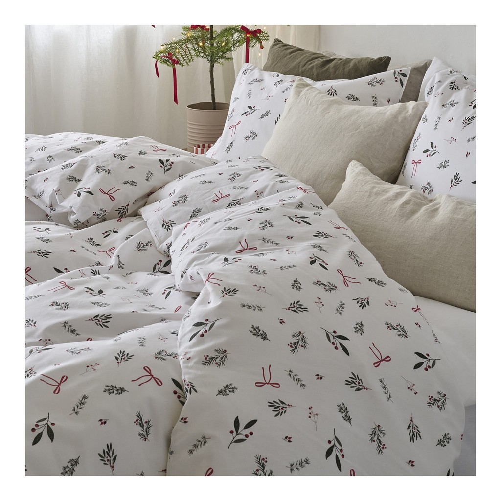 Påslakan Julkvisten Röd