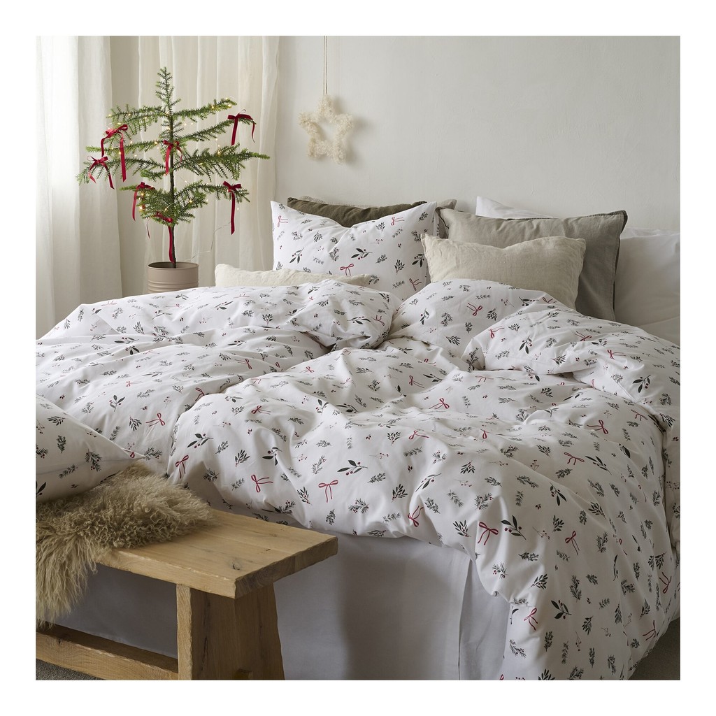 Påslakan Julkvisten Röd