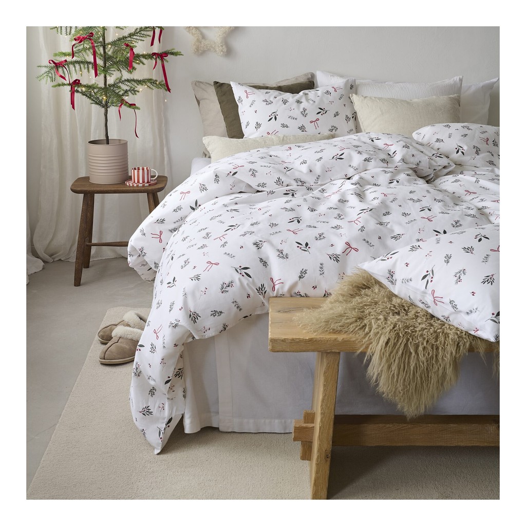 Påslakan Julkvisten Röd