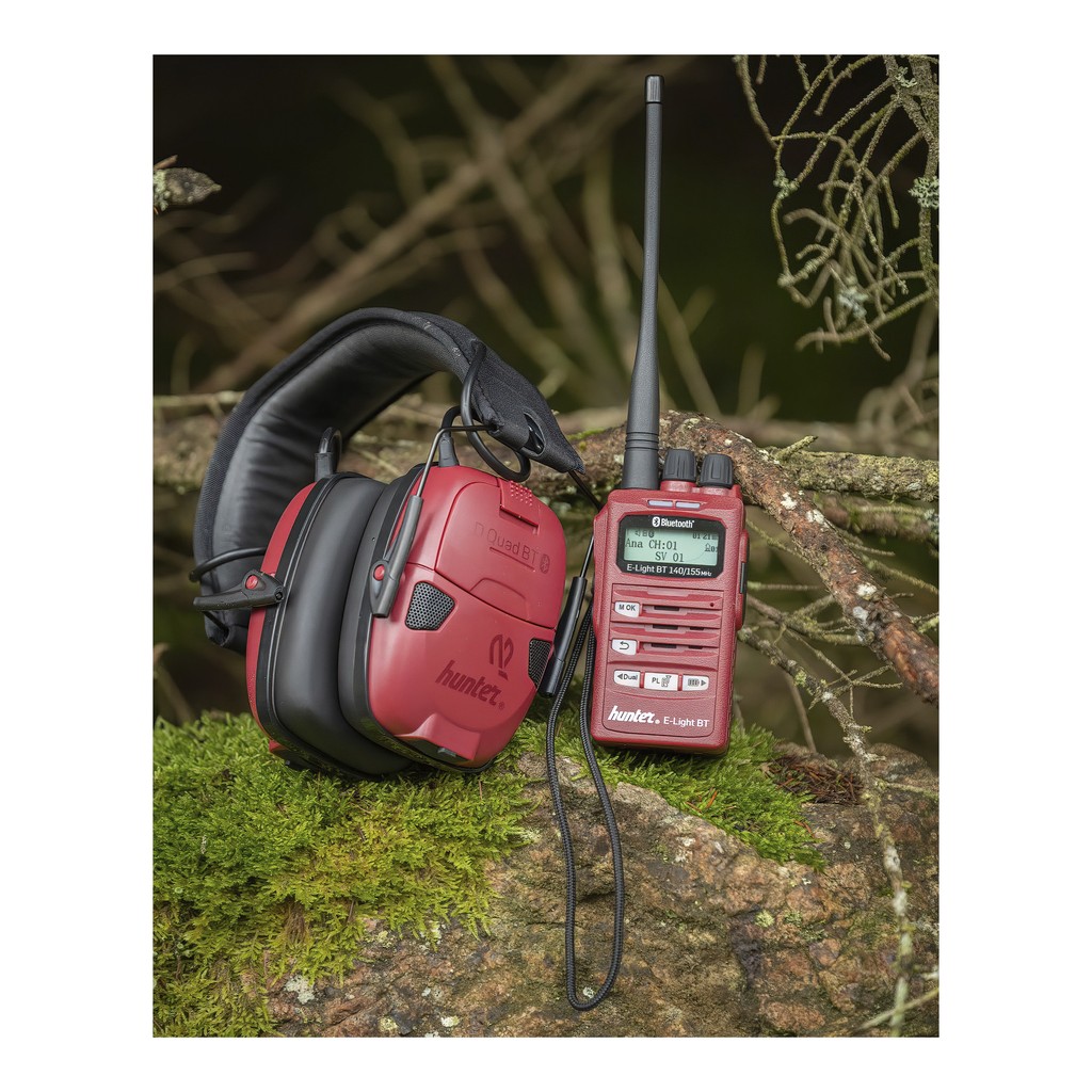 Jaktradio Hunter E-light BT 140/155MHz