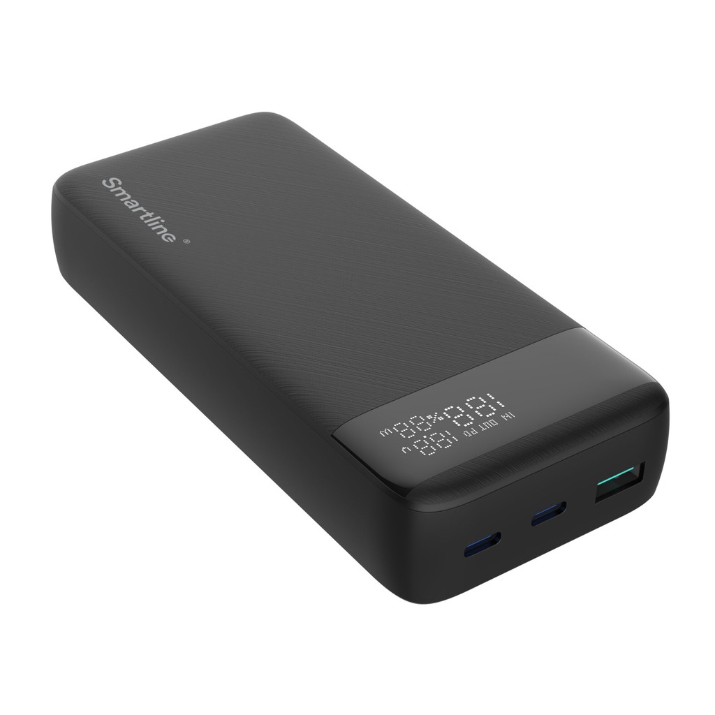Smartline Powerbank 20000 mAh med display
