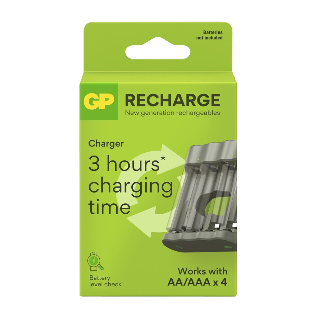 GP Recharge Batteriladdare