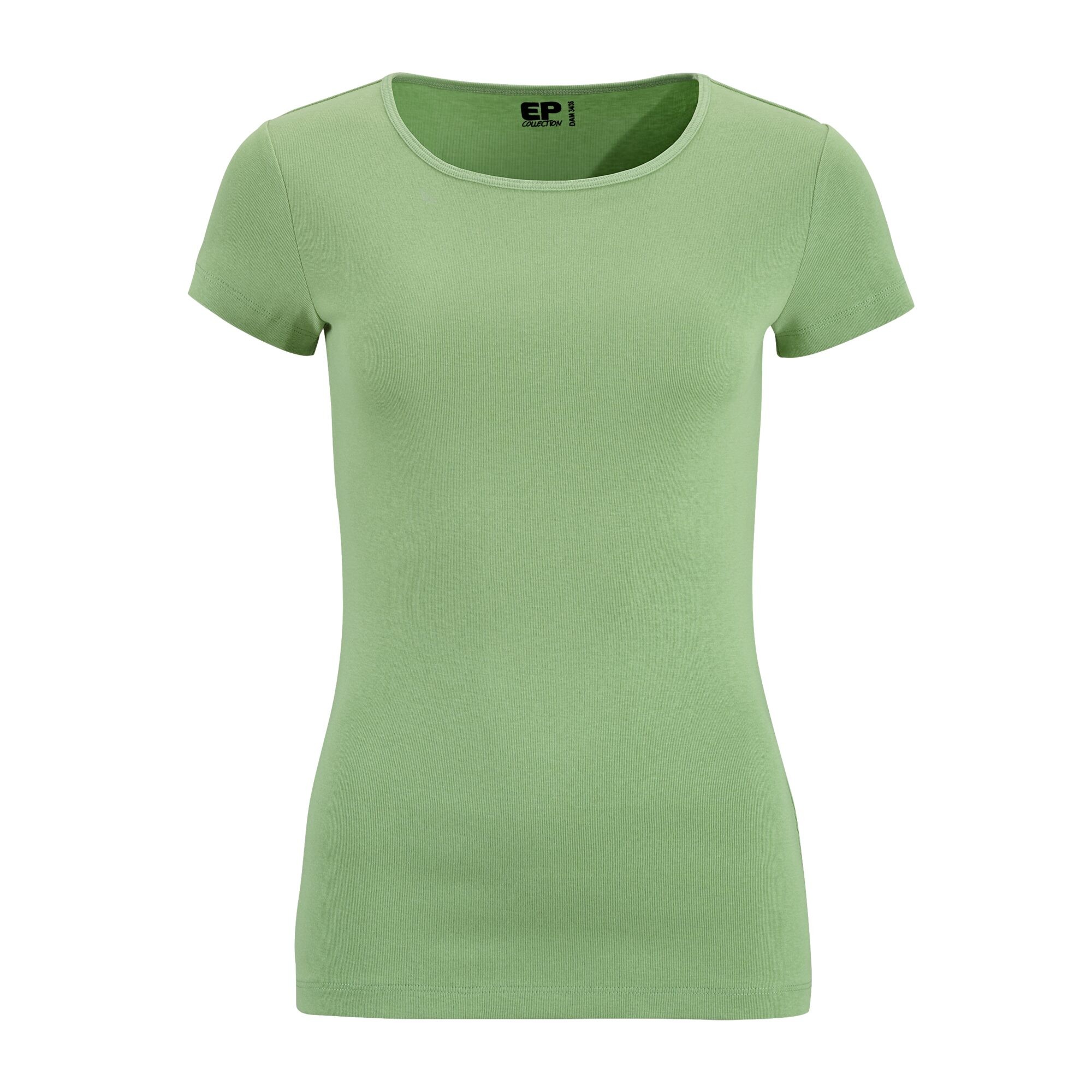 Damen Top Kurzärmlig, Hellgrün, 34/36