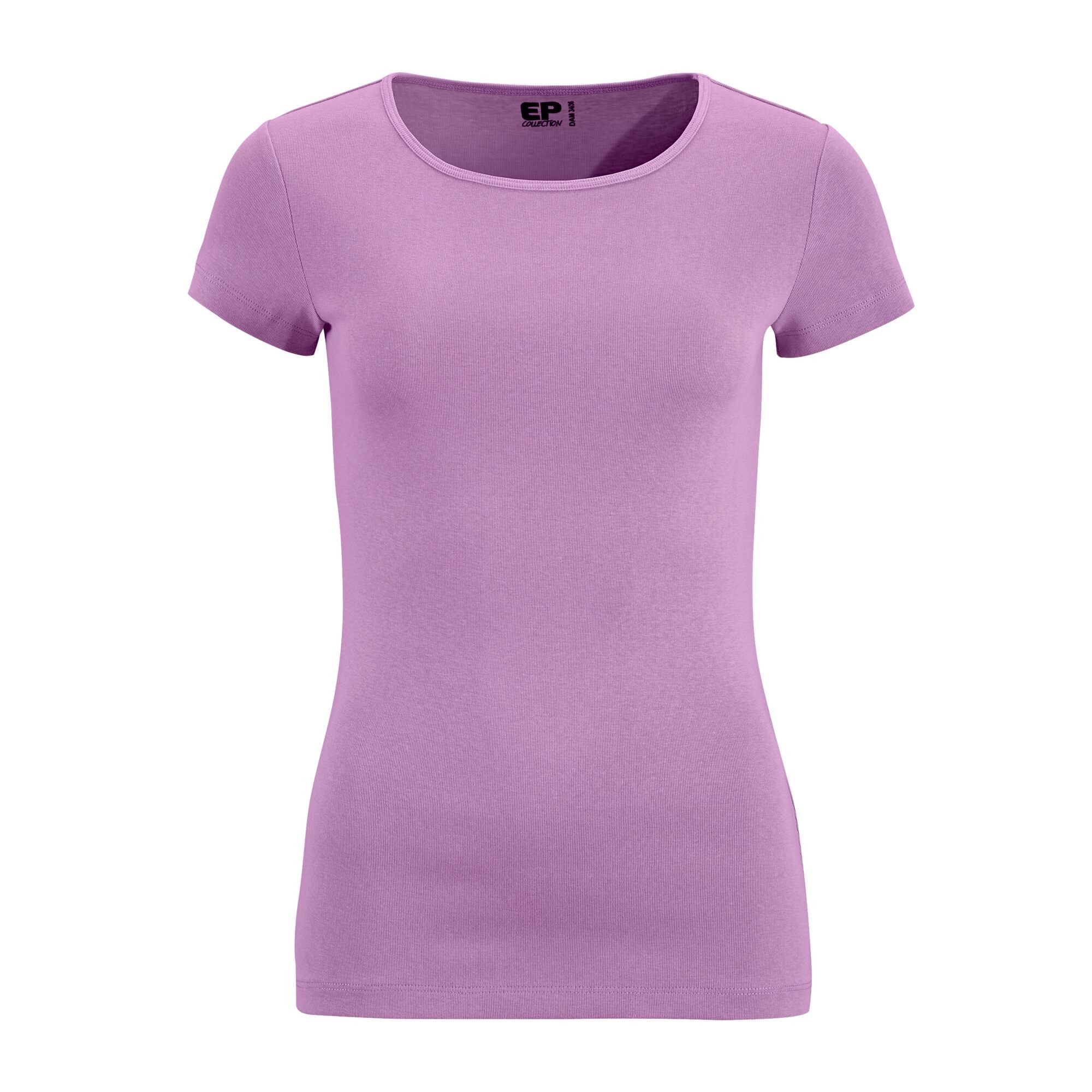 Damen Top Kurzärmlig, Helllila, 34/36
