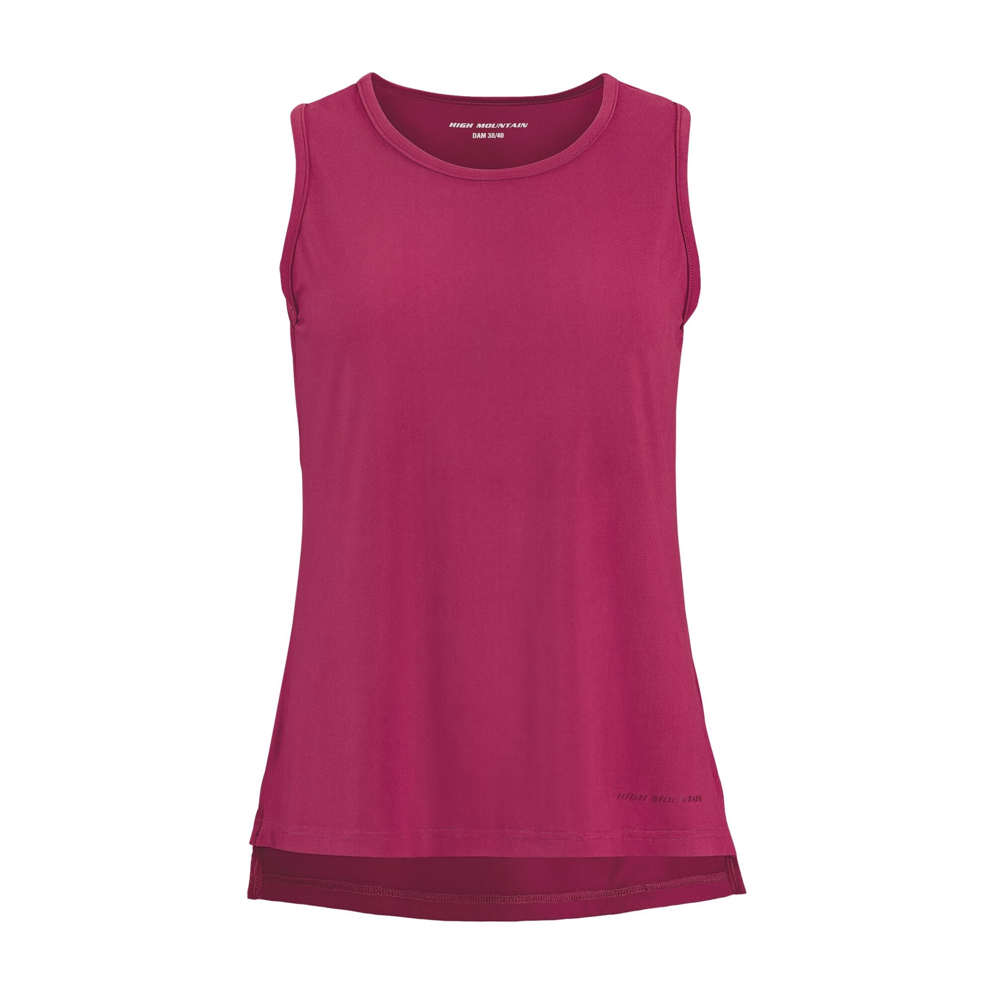 Damen Funktions-Tanktop, Weinrot , 34/36