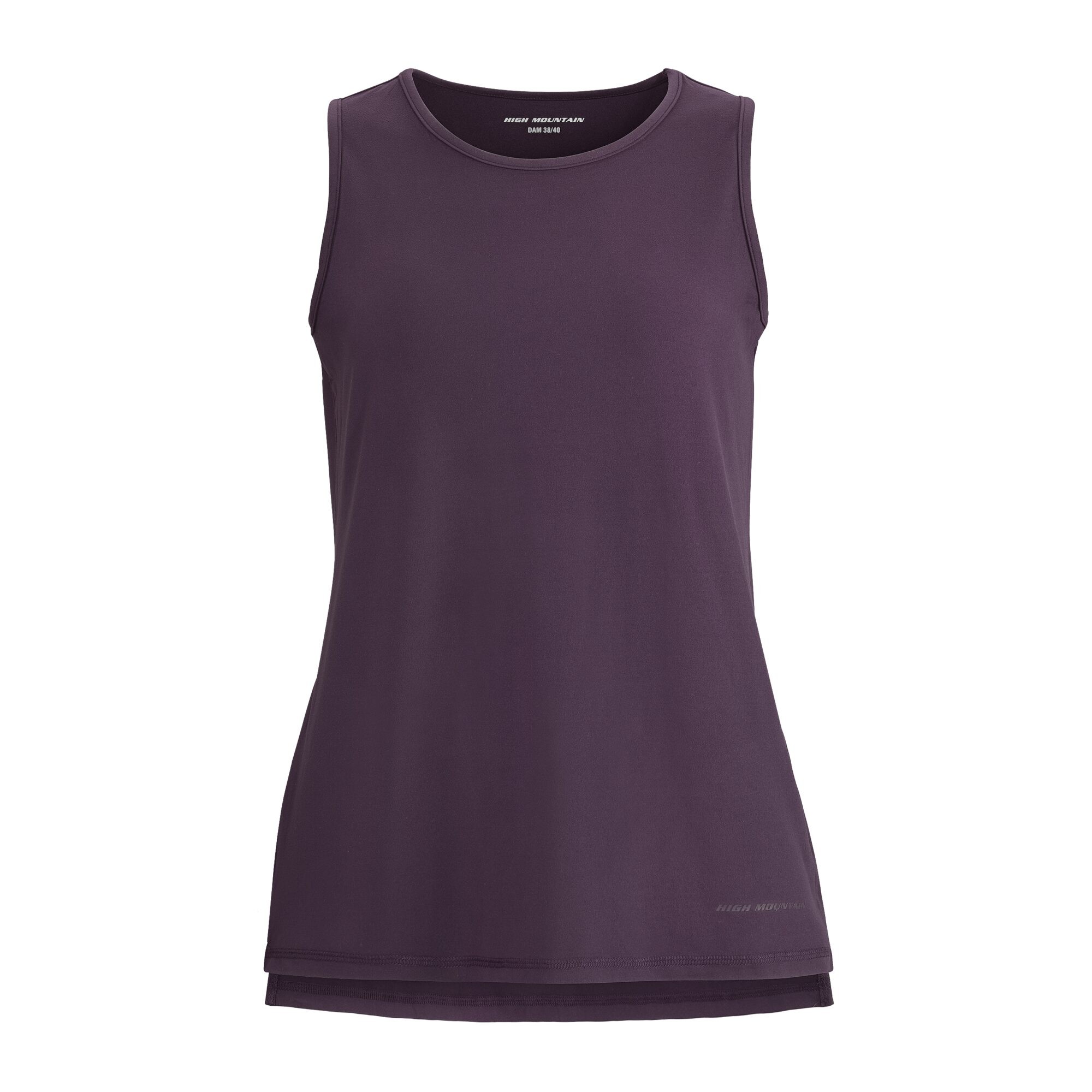 Damen Funktions-Tanktop, Pflaume, 34/36