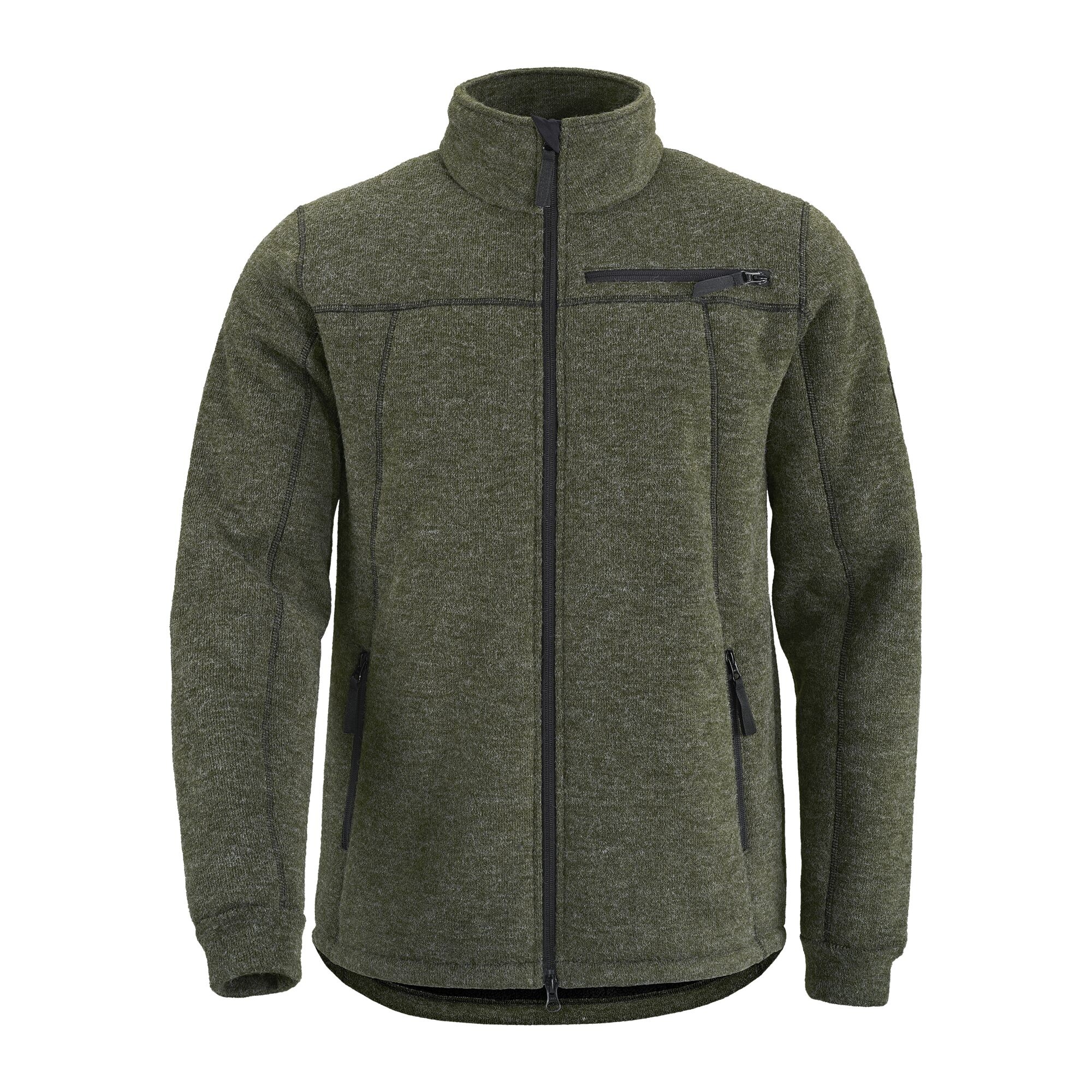 Herren Fleecejacke Cottage, Grün, 3XL