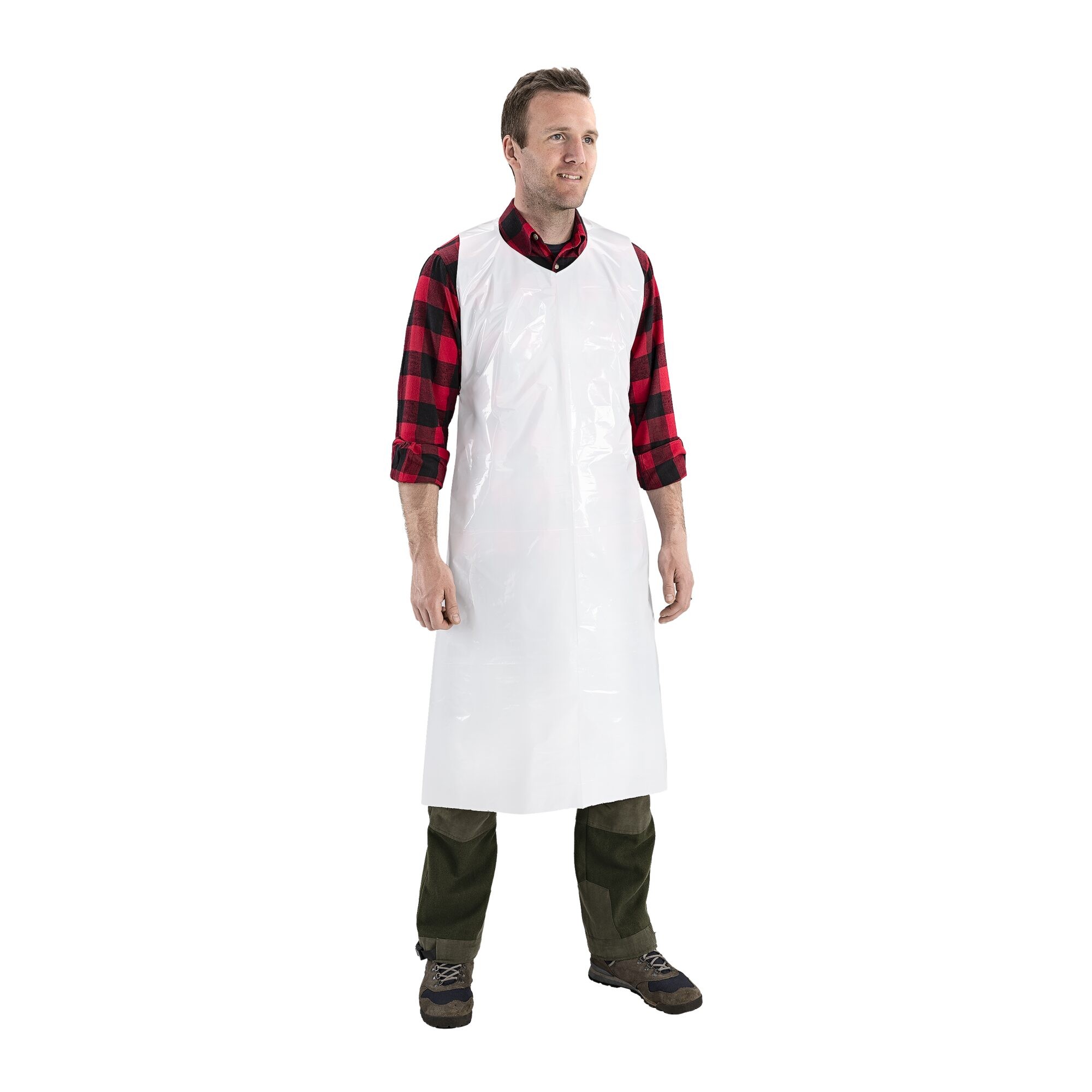 Granberg Disposable Aprons 50 pcs, Hvid