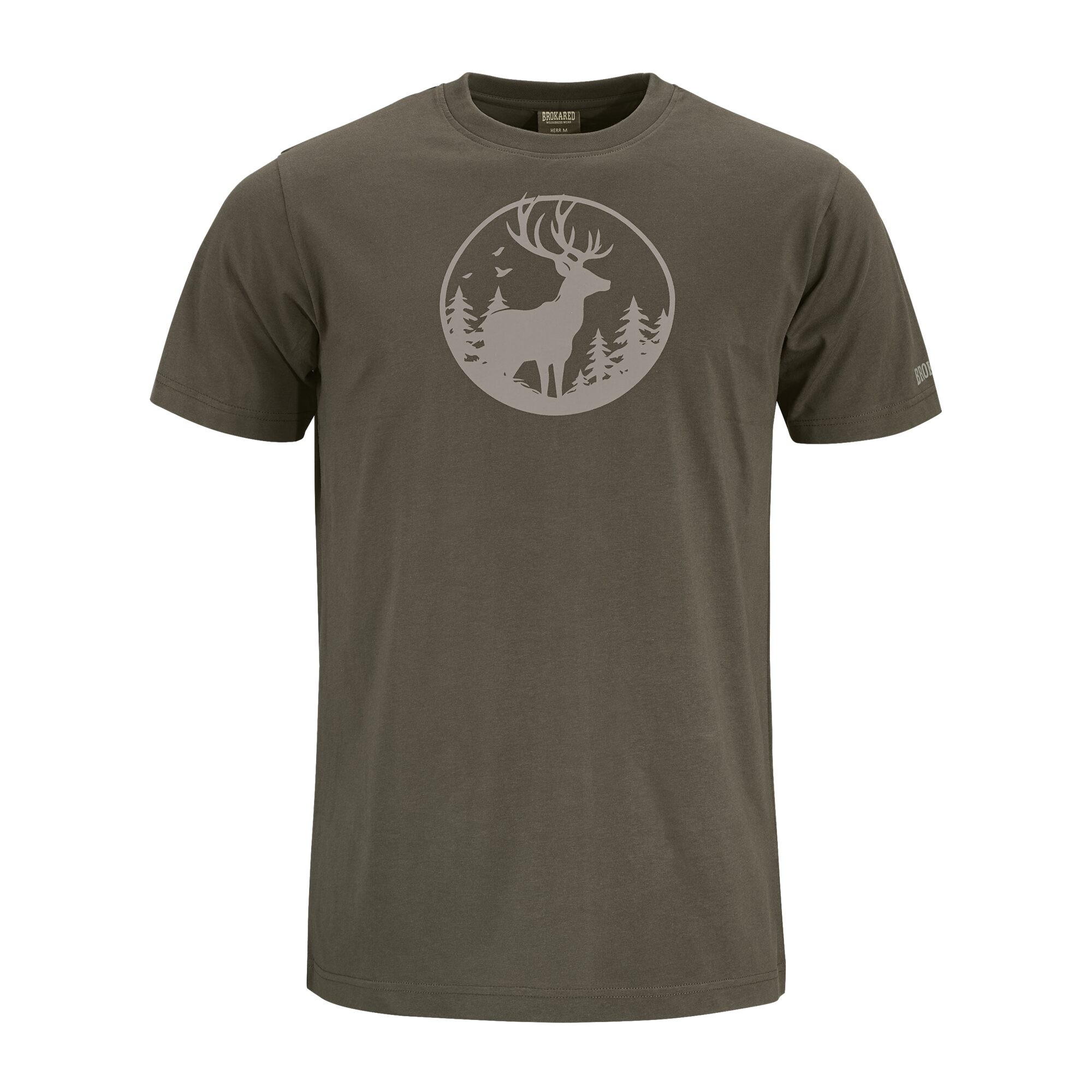 Herren T-Shirt Skog, Maulwurf, 3XL
