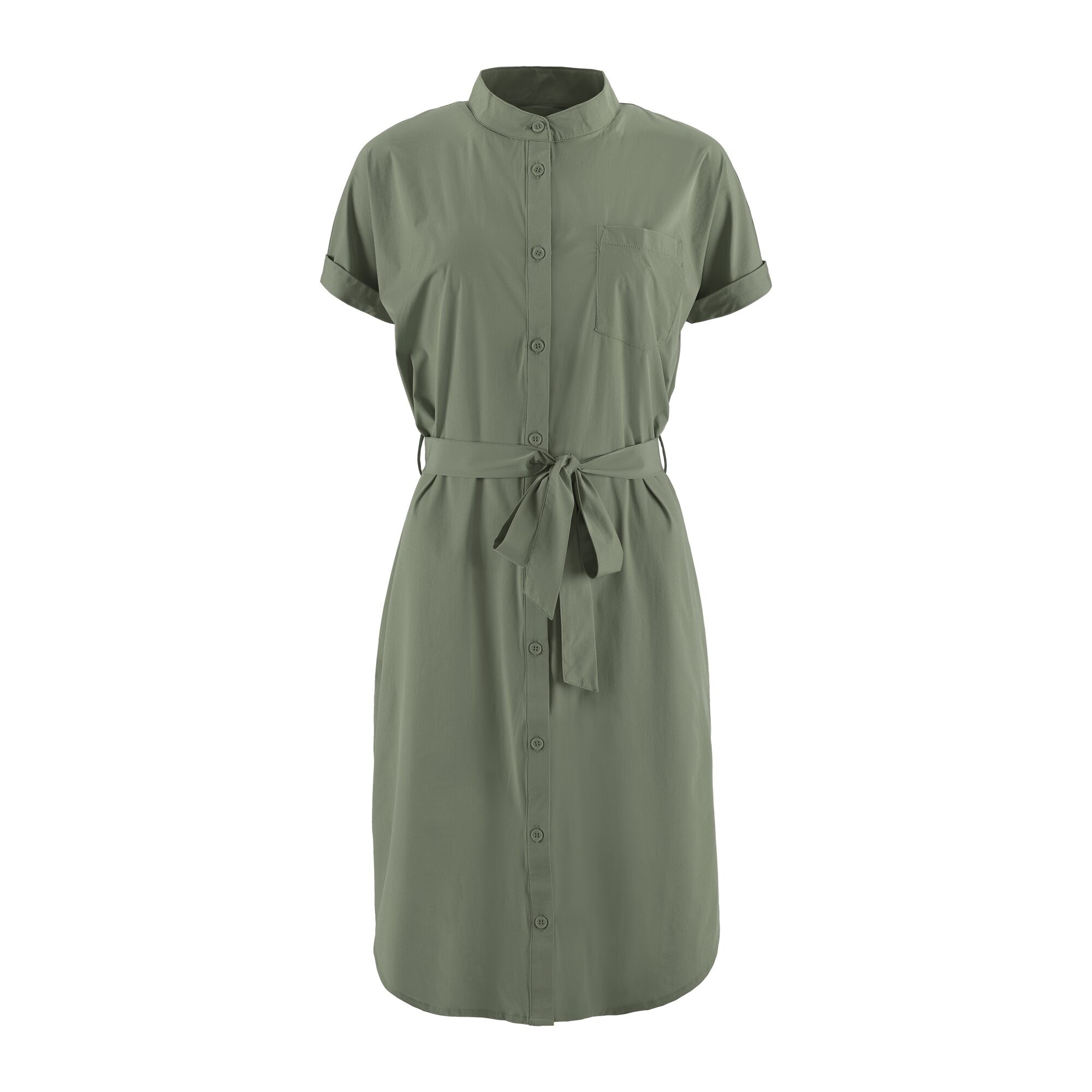 Damen Freizeitkleid Dalarö, Grün, 34