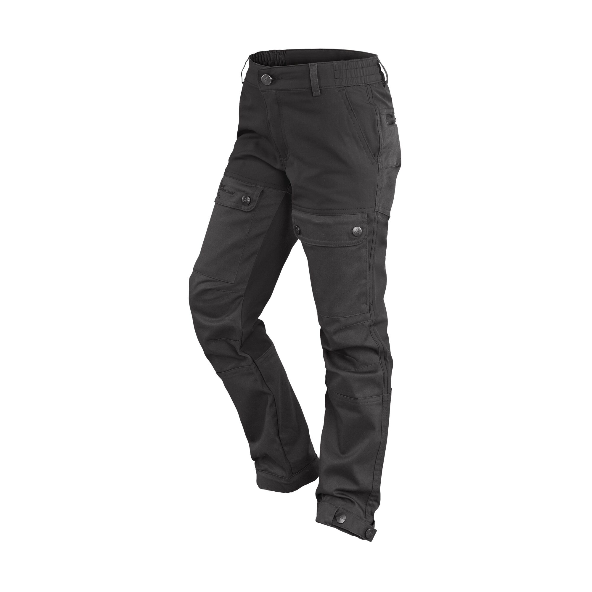 Børn Outdoor bukser Helags, Sort, C 150