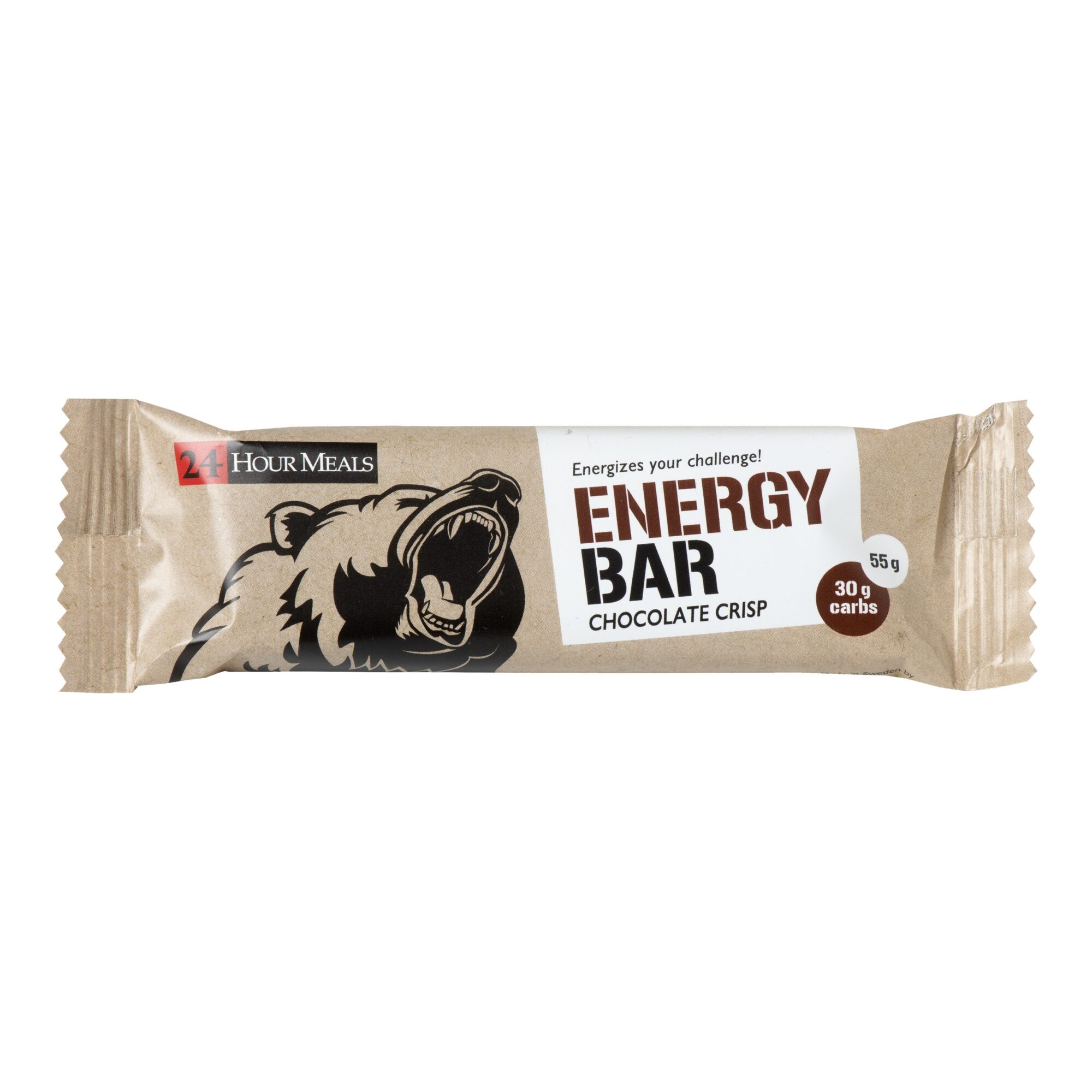 24 Hour Meals Energy Bar, Ingen färg, Chocolate crisp