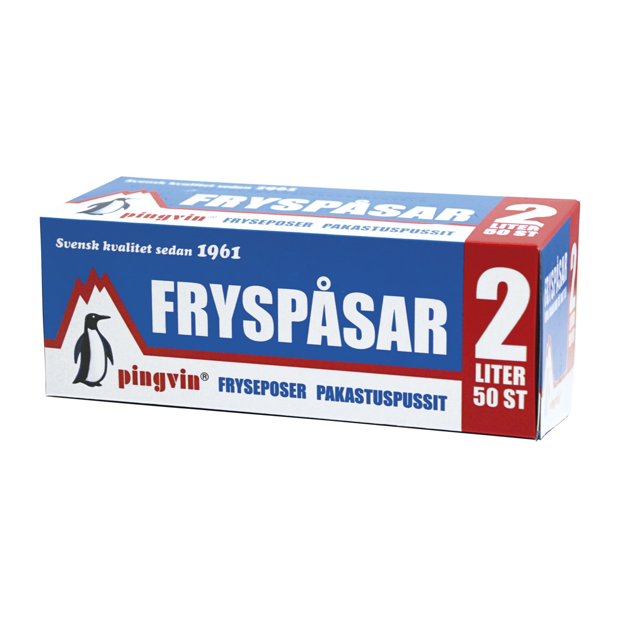 Pingvin Gefrierbeutel 2L, Keine Farbe