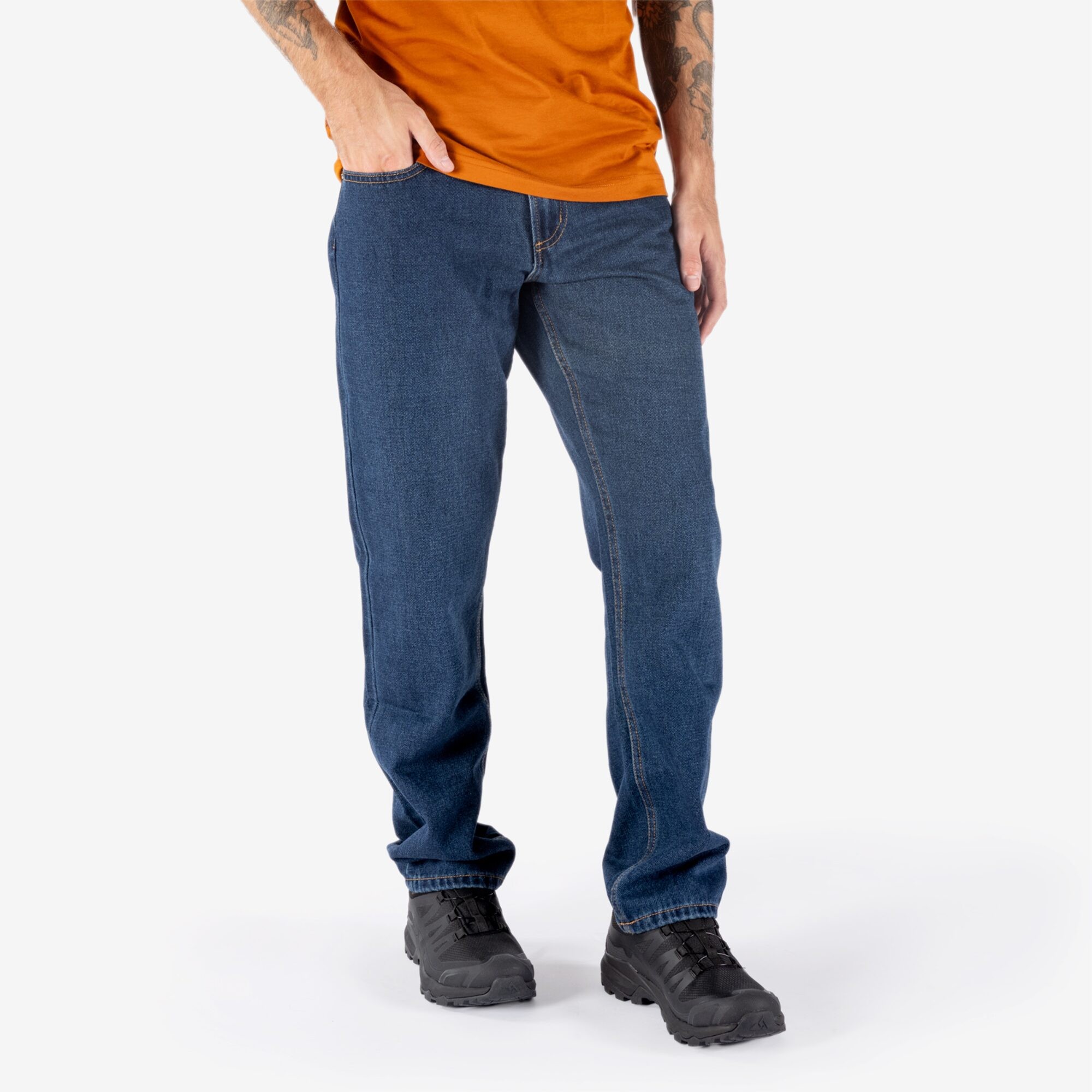 Herren Jeans John, Dunkelblau, C46