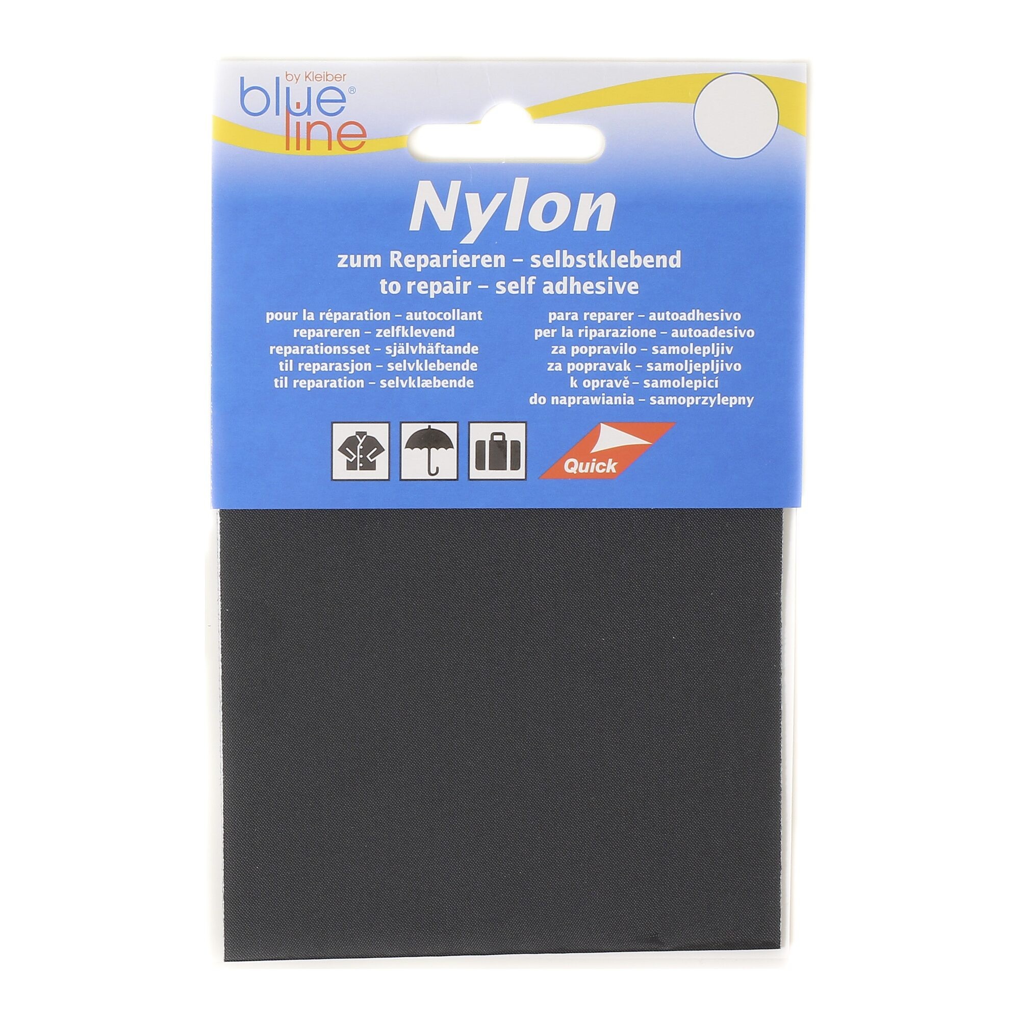 Flicken Trend Nylon 10 x 20 cm, Schwarz