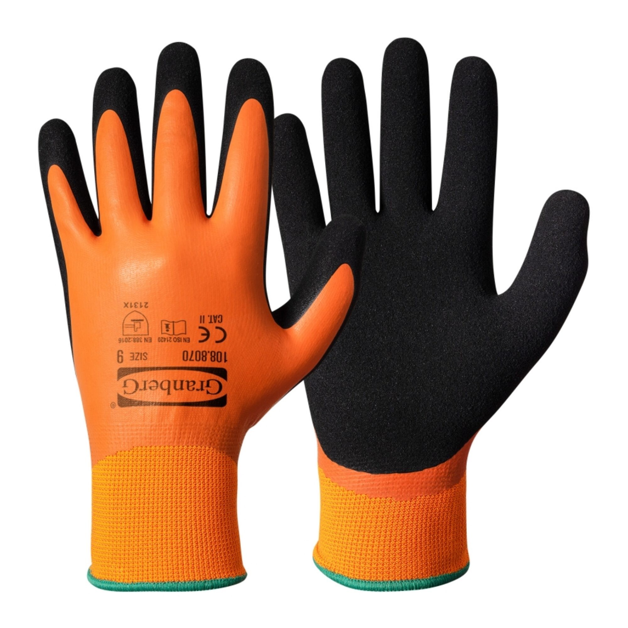 Granberg 8070 Assembly Gloves, Orange, 10/XL