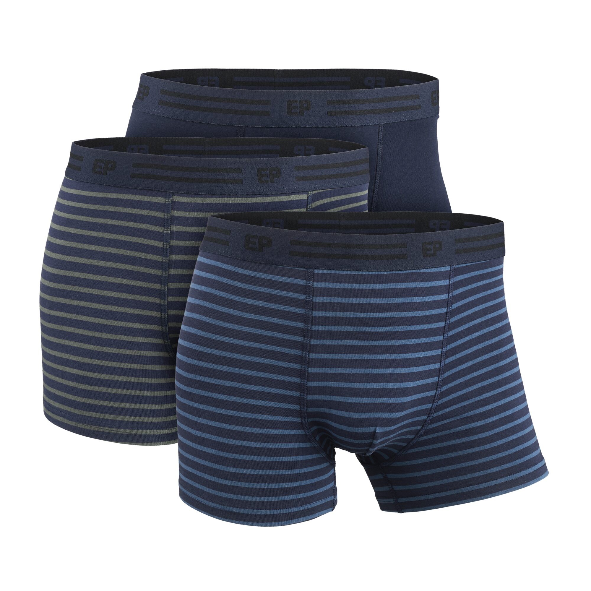 Herren Boxershorts 3er-Pack, Gemischt, 3XL