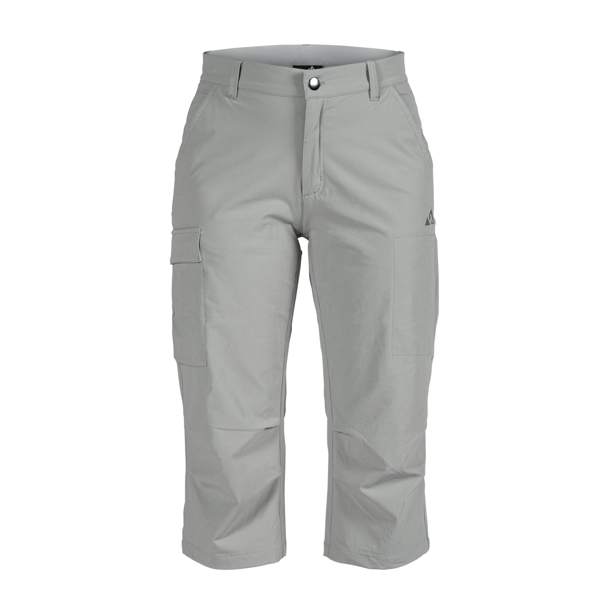 Damen 3/4-Outdoorhose Lindö, Grau, 50