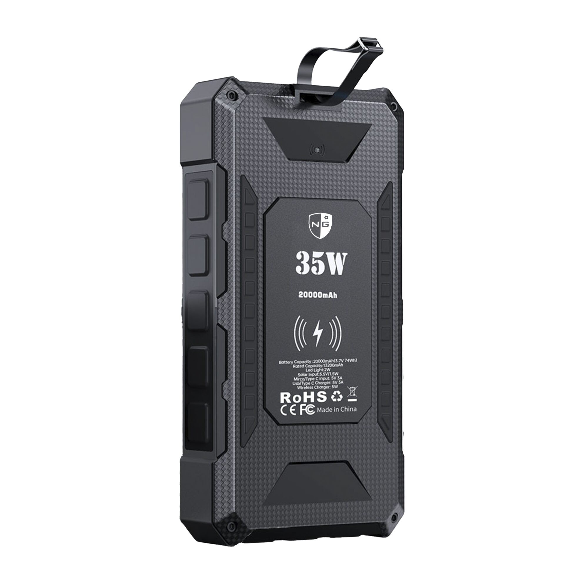 Nordic Gamekeeper Outdoor Powerpack 35W Litium, Ingen farve