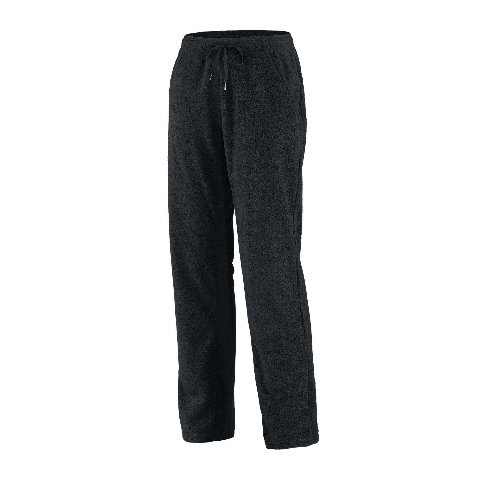 Damen Fleecehose, Schwarz, 34/36