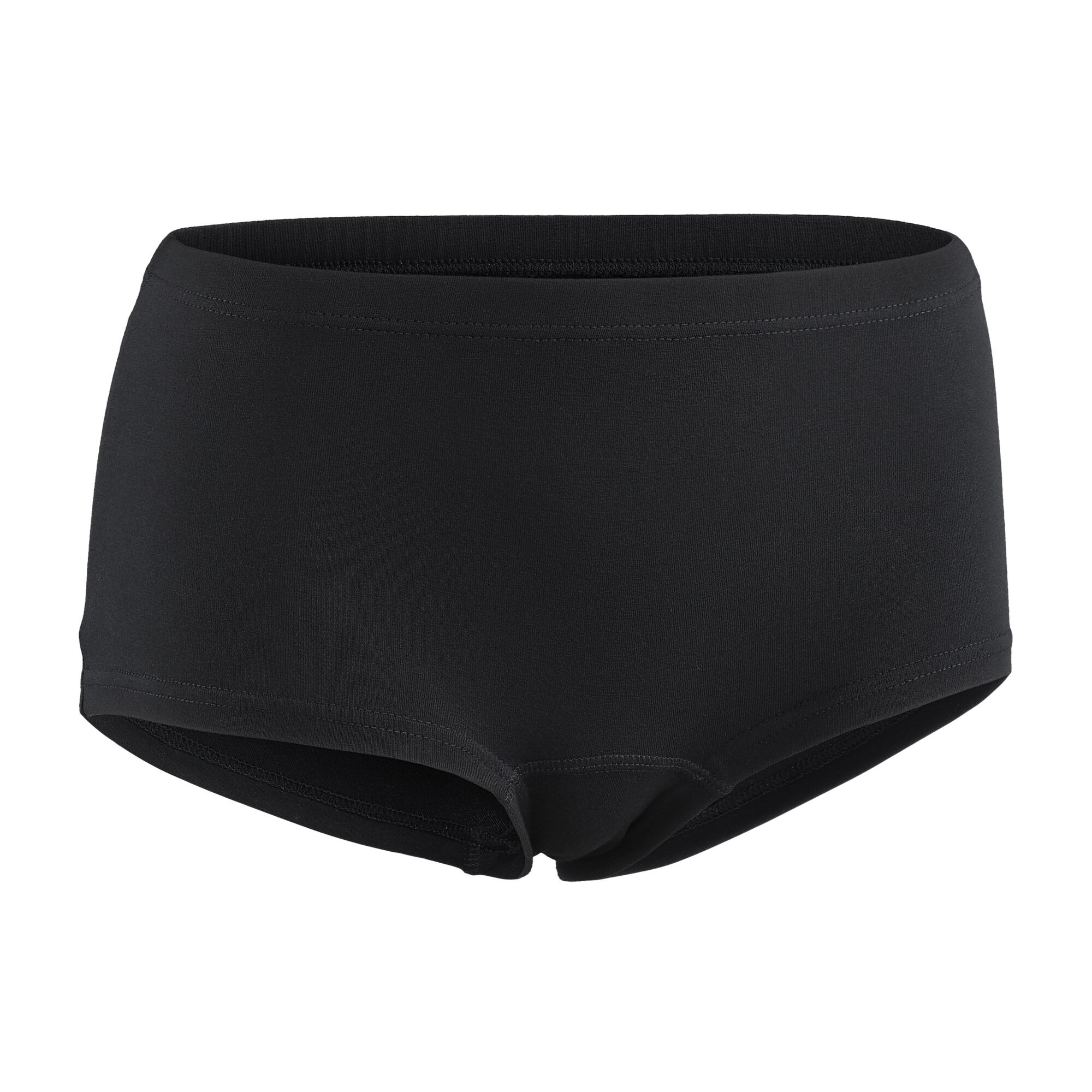Damen Boxershorts 3er-Pack, Schwarz, L