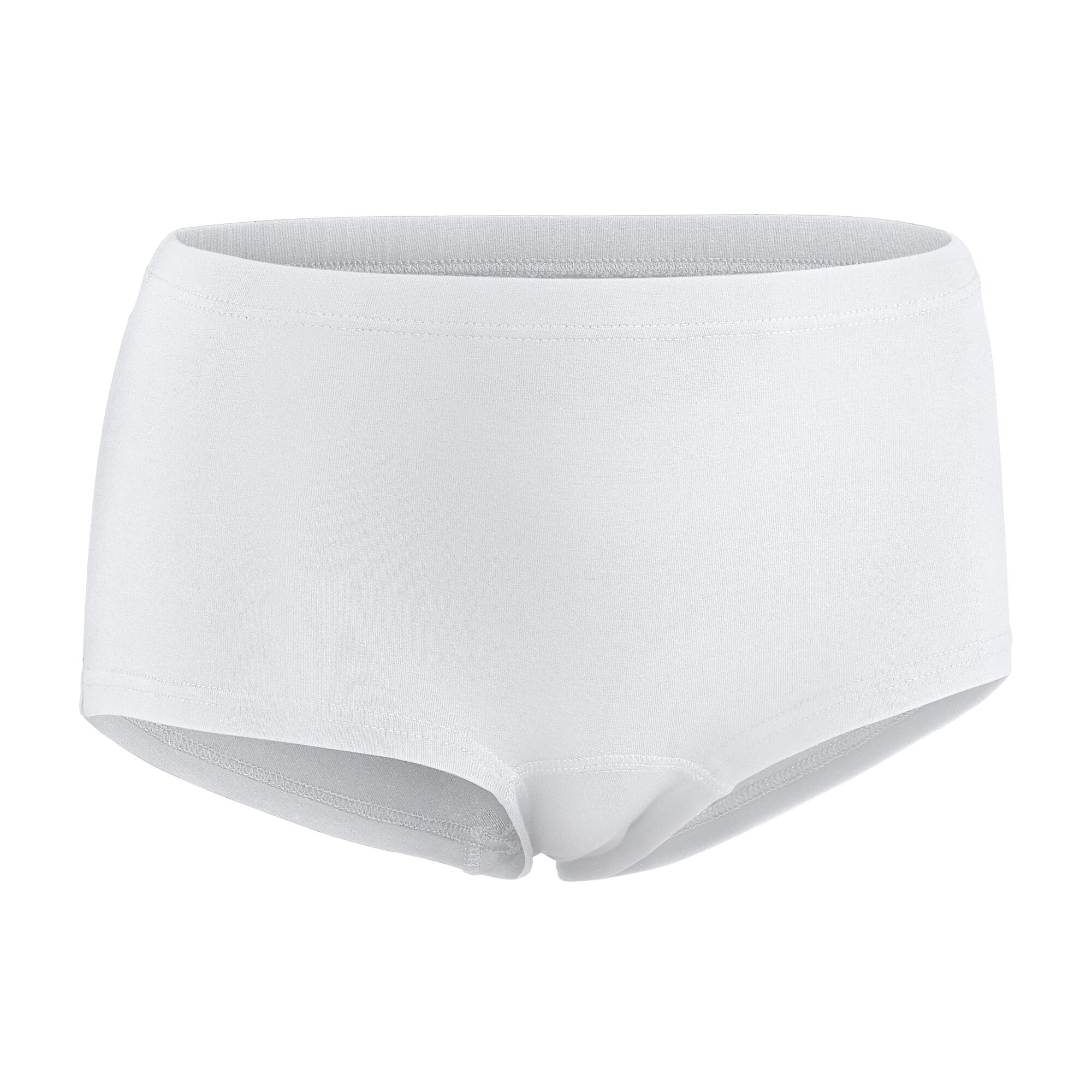 Damen Boxershorts 3er-Pack, Weiß , L