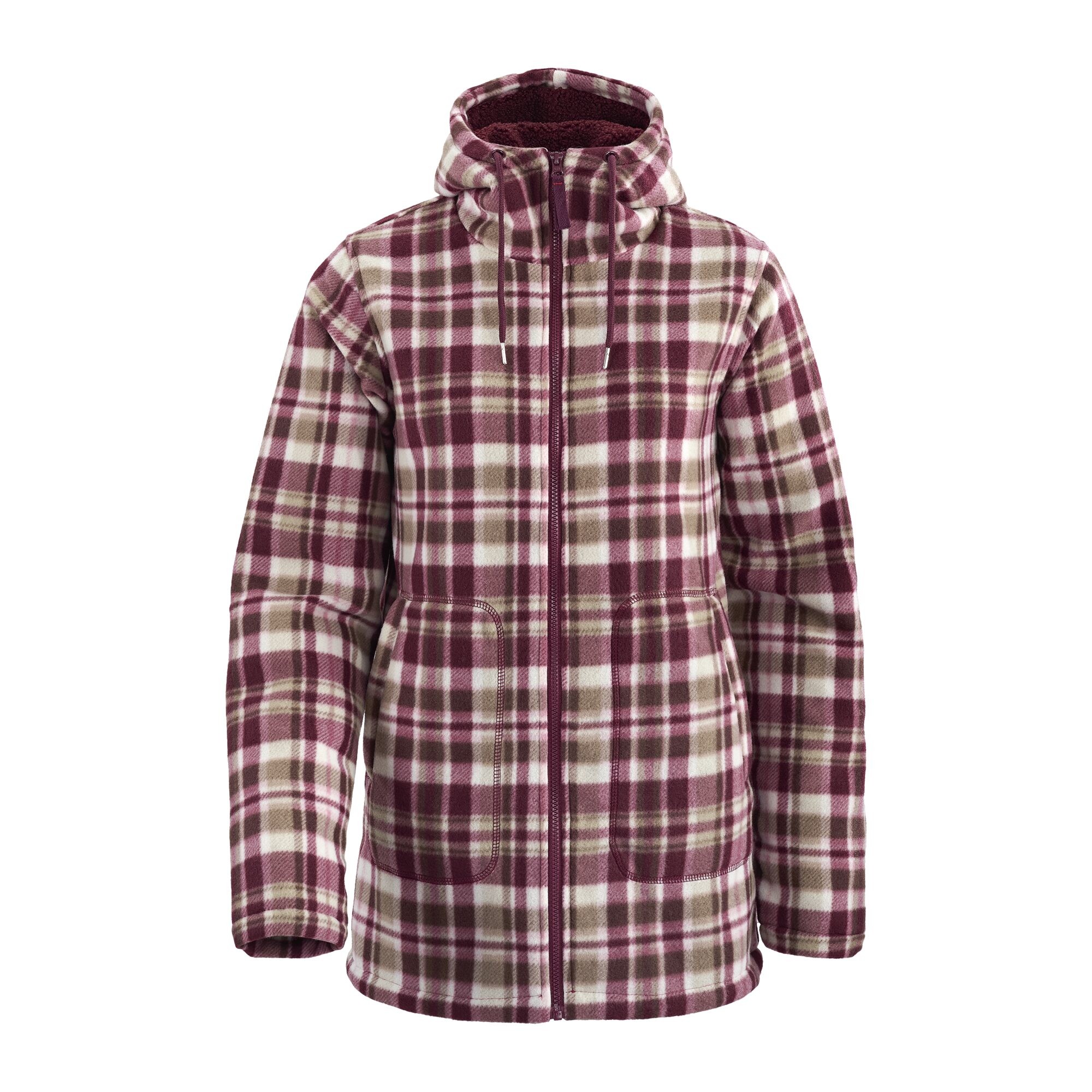 Damen Fleecejacke Björdal, Rosa, 34/36