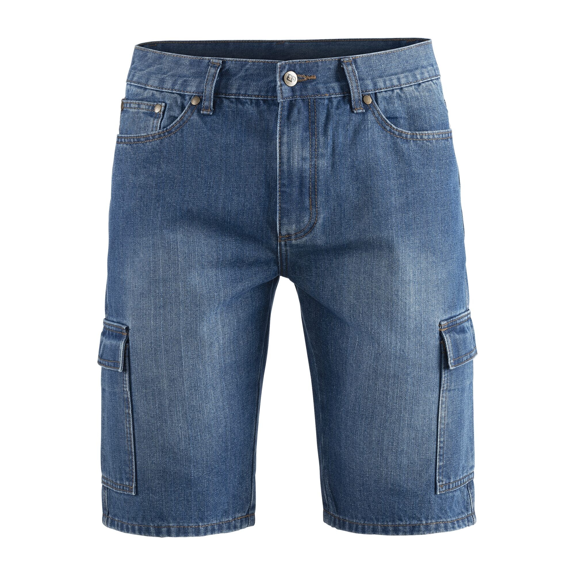 Herre Jeansshorts, Blå, C48