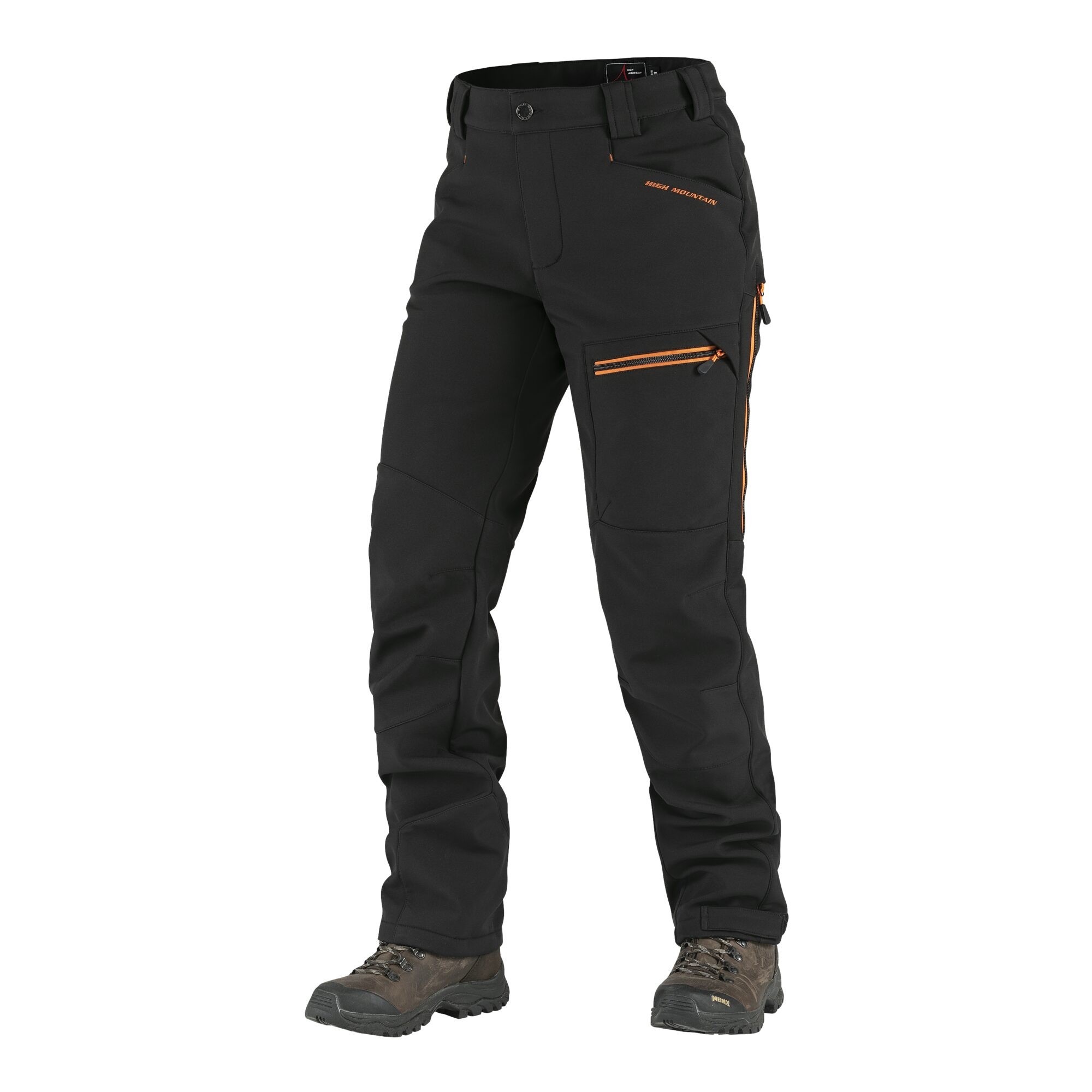 Damen Outdoorhose Fjällnäs, Schwarz, 36