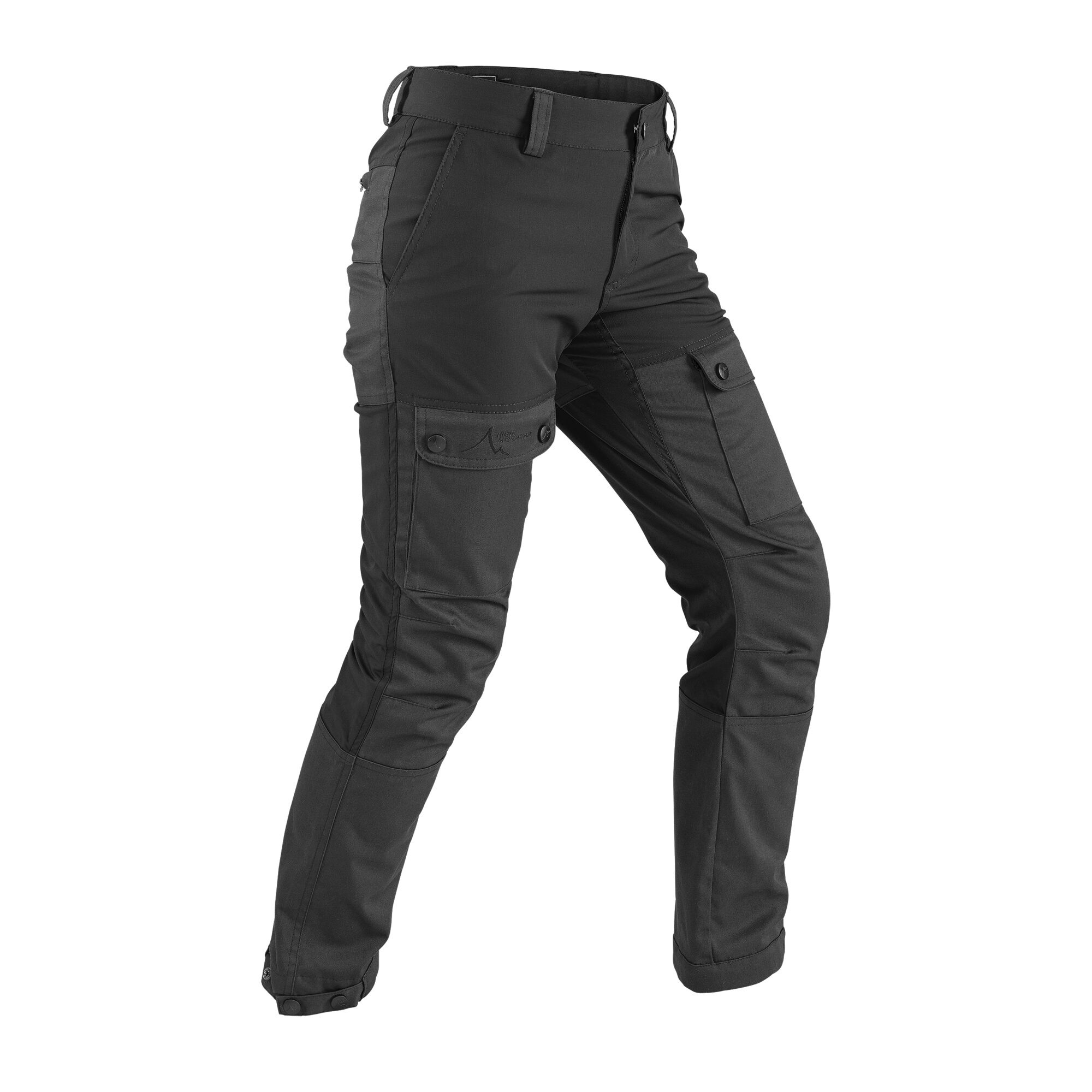 Børn Outdoor bukser Helags Foret, Sort, 110