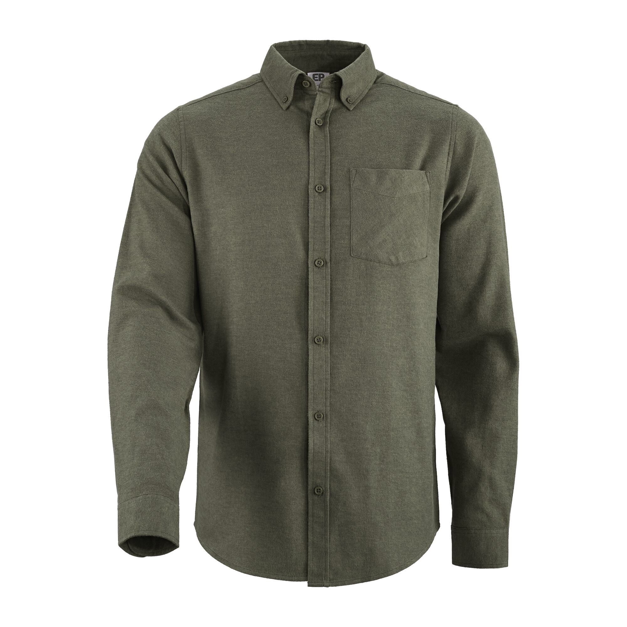 Herren Flanellhemd Molcon, Dunkelgrün, 3XL